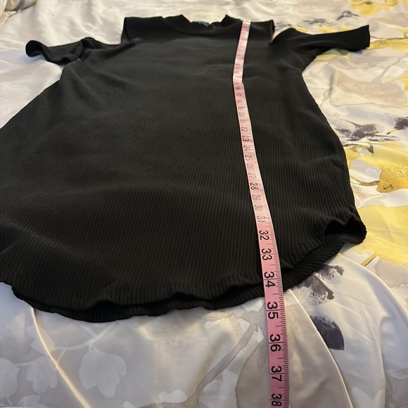 DEREK HEART | MINI DRESS | 2X | COLD SHOULDER | BODYCON - Picture 7 of 7